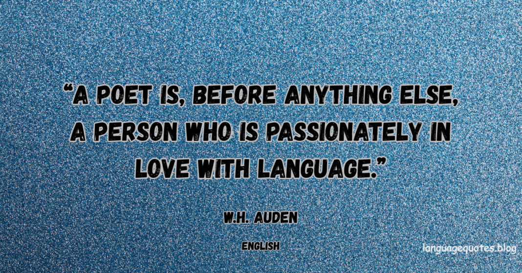 W.H. Auden Quotes