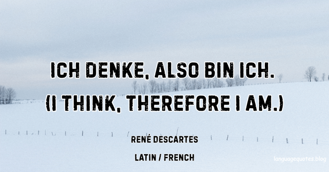 René Descartes Quotes