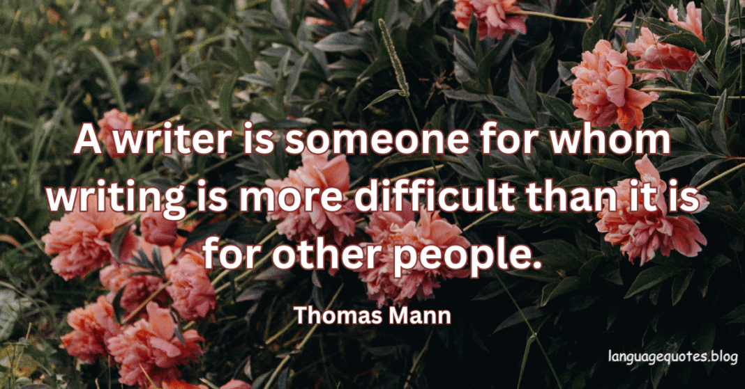 Thomas Mann Quotes