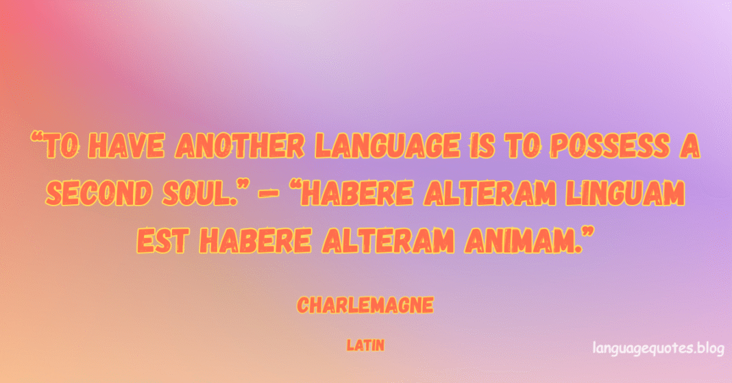 Charlemagne quotes