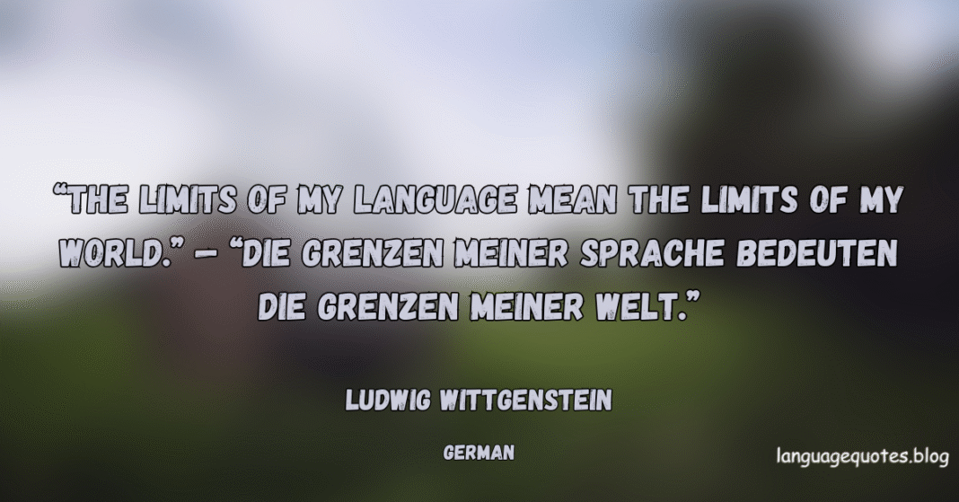 Ludwig Wittgenstein quotes