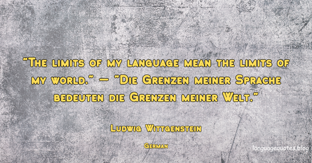 Ludwig Wittgenstein quotes