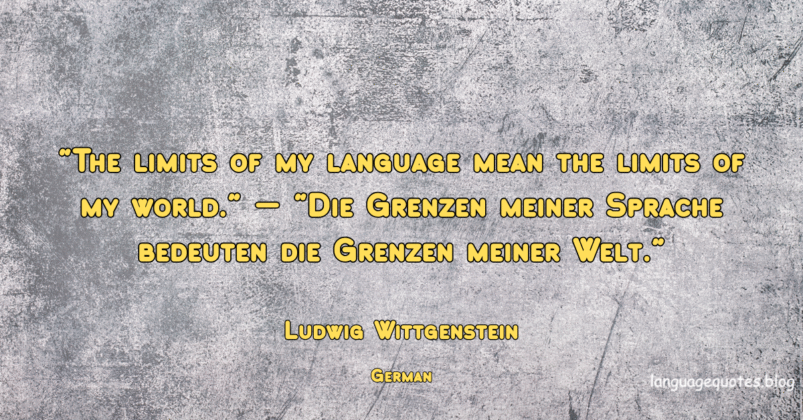 Ludwig Wittgenstein quotes