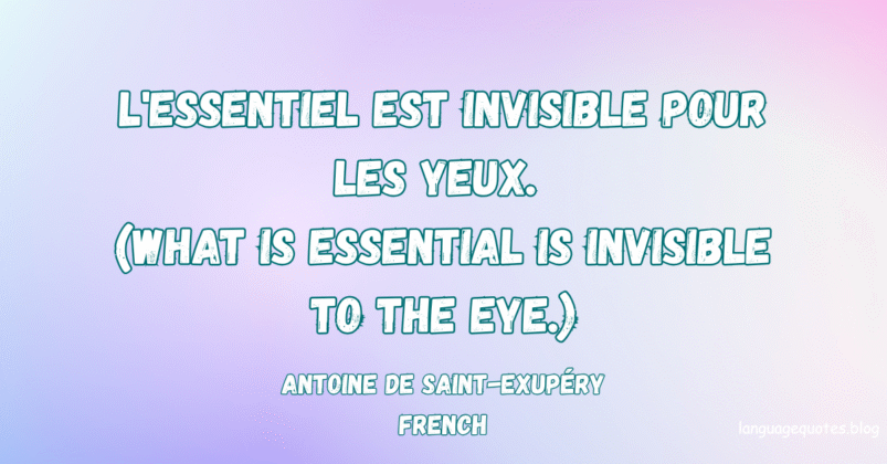 Antoine de Saint-Exupéry Quotes