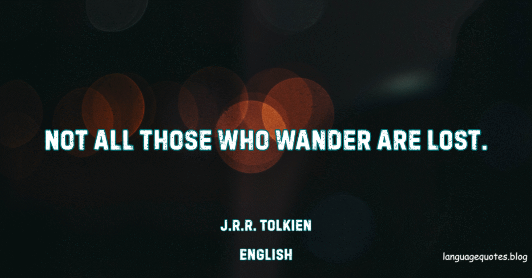 J.R.R. Tolkien Quotes