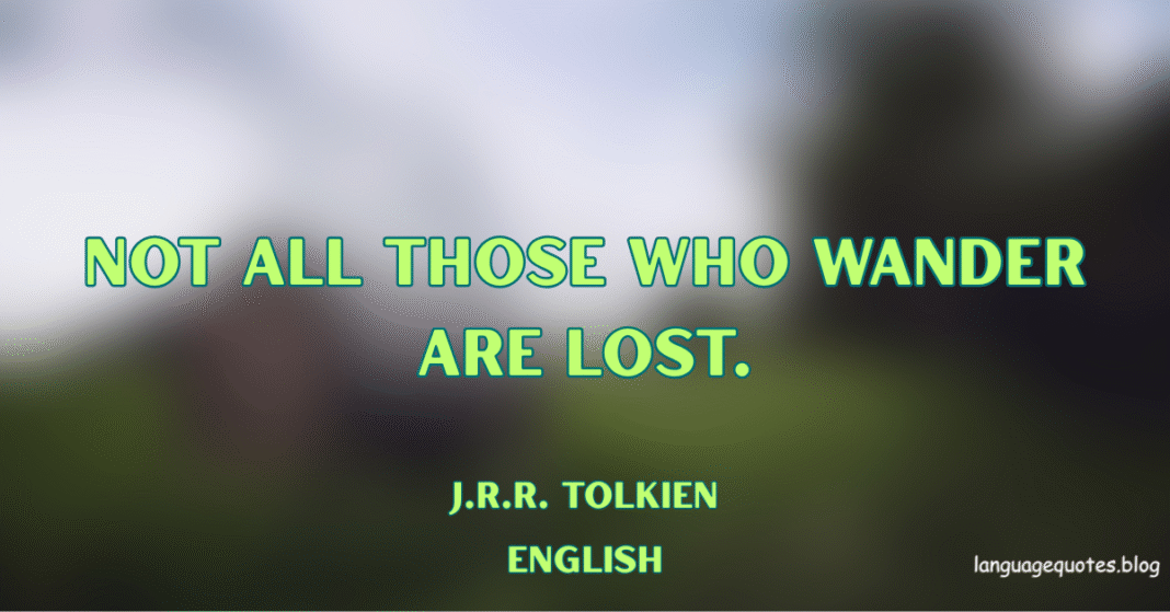 J.R.R. Tolkien Quotes