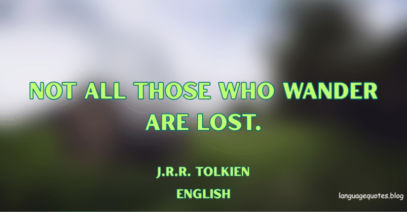 J.R.R. Tolkien Quotes